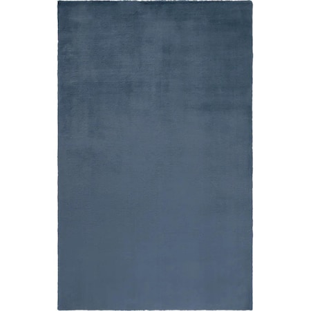 Safavieh 5 x 7 ft. Faux Rabbit Fur Contemporary Power Loomed Rectangle Rug, Dark Grey FRF500H-57